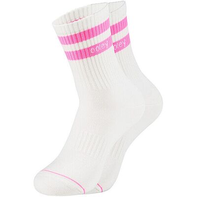 OOLEY Socken STREEDMOOD LIGH white neon pink weiss 39-43 W OOLEY Socken STREEDMOOD LIGH white neon pink weiss 39-43 W