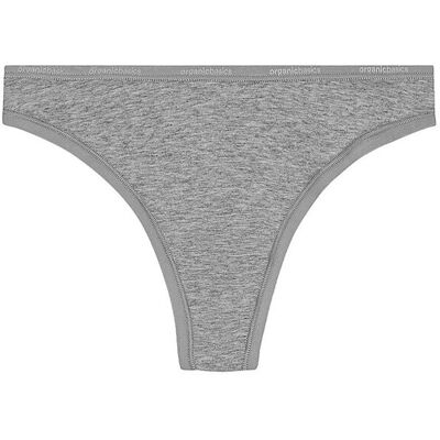 ORGANIC BASICS String CORE grey melange hellgrau S W ORGANIC BASICS String CORE grey melange hellgrau S W