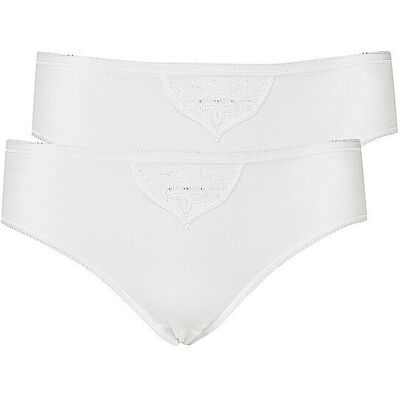 SCHIESSER Tai Slips COTTON ESSENTIALS 2-er Pkg. weiss weiss 42 W SCHIESSER Tai Slips COTTON ESSENTIALS 2-er Pkg. weiss weiss 42 W