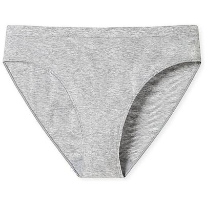SCHIESSER Rio Slip RIB grau-mel hellgrau 36 W SCHIESSER Rio Slip RIB grau-mel hellgrau 36 W