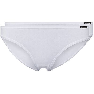 SKINY Slip 2er Pkg ADVANTAGE COTTON white weiss 36 W SKINY Slip 2er Pkg ADVANTAGE COTTON white weiss 36 W