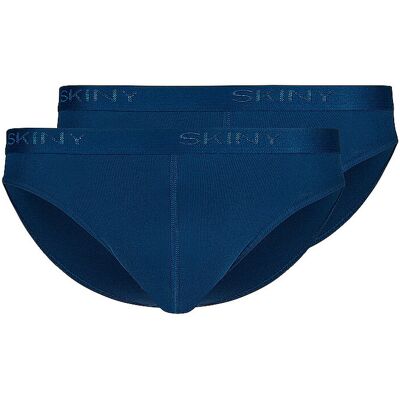 SKINY Slip 2er Pkg. COTTON RIB navy blau S M SKINY Slip 2er Pkg. COTTON RIB navy blau S M