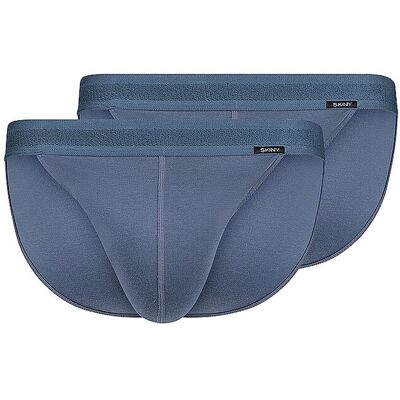 SKINY Slip 2er Pkg. COTTON RETRO be ink blau S M SKINY Slip 2er Pkg. COTTON RETRO be ink blau S M