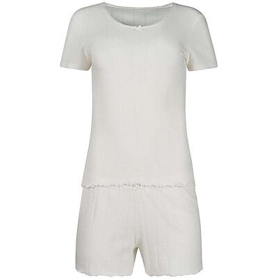 SKINY Pyjama AJOURÉ ivory creme 42 W SKINY Pyjama AJOURÉ ivory creme 42 W