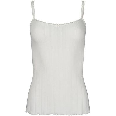SKINY Top AJOURÉ ivory creme 36 W SKINY Top AJOURÉ ivory creme 36 W
