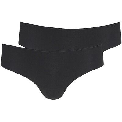 SKINY Panty 2er Pkg. ADVANTAGE MODAL INVISIBLE black schwarz 42 W SKINY Panty 2er Pkg. ADVANTAGE MODAL INVISIBLE black schwarz 42 W