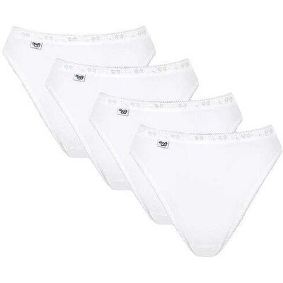 SLOGGI Slip TAI BASIC 4-er weiss weiss 42 W SLOGGI Slip TAI BASIC 4-er weiss weiss 42 W