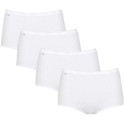 SLOGGI Slip MAXI BASIC 4-er weiss weiss 46 W SLOGGI Slip MAXI BASIC 4-er weiss weiss 46 W