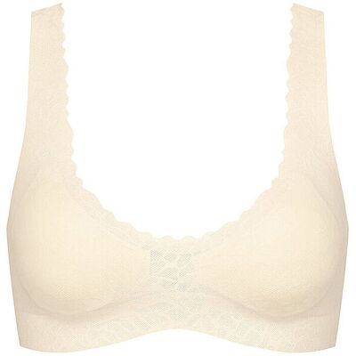 SLOGGI Bustier ZERO FEEL LACE 2.0 angora creme XS W SLOGGI Bustier ZERO FEEL LACE 2.0 angora creme XS W