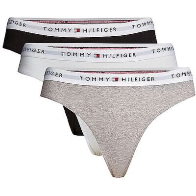 Tommy Hilfiger Slip 3er Pkg. white weiss M W Tommy Hilfiger Slip 3er Pkg. white weiss M W