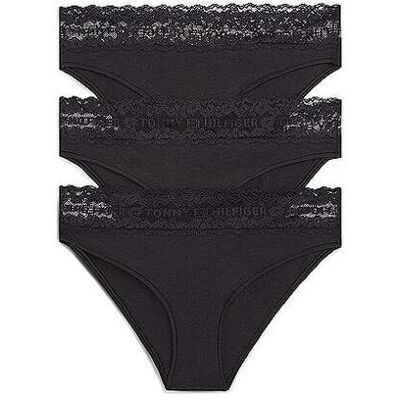 Tommy Hilfiger Slips 3er Pkg. black schwarz XS W Tommy Hilfiger Slips 3er Pkg. black schwarz XS W