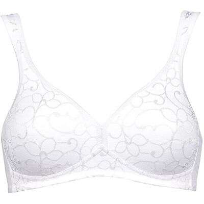 TRIUMPH BH ohne Bügel ELEGANT COTTON weiß weiss 80D W TRIUMPH BH ohne Bügel ELEGANT COTTON weiß weiss 80D W