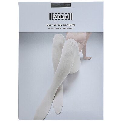 WOLFORD Modestrumpfhose Mary Cotton Rib Black schwarz M W WOLFORD Modestrumpfhose Mary Cotton Rib Black schwarz M W