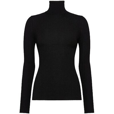 WOLFORD Rollkragenpullover schwarz M W WOLFORD Rollkragenpullover schwarz M W