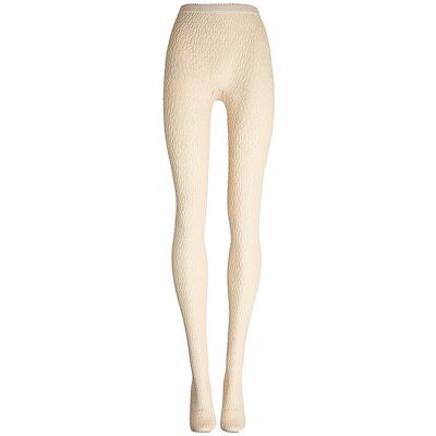 WOLFORD Modestrumpfhose DAISY NET Buttercream creme M W WOLFORD Modestrumpfhose DAISY NET Buttercream creme M W