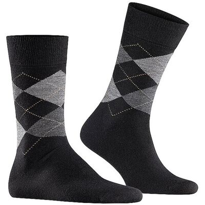 BURLINGTON Herren Socken EDINBURGH 40-46 black schwarz 46-50 M BURLINGTON Herren Socken EDINBURGH 40-46 black schwarz 46-50 M