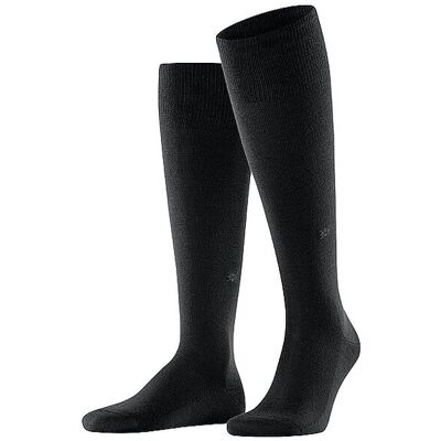 BURLINGTON Herren Stutzen LEEDS 40-46 black schwarz M BURLINGTON Herren Stutzen LEEDS 40-46 black schwarz M