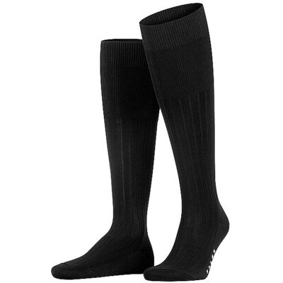 FALKE Stutzen MILANO black schwarz 47/48 M FALKE Stutzen MILANO black schwarz 47/48 M