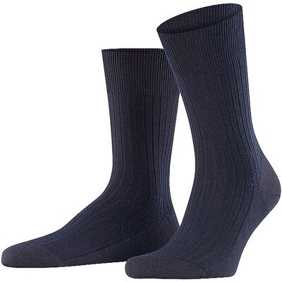FALKE Socken BRISTOL PURE dark navy blau 45/46 M FALKE Socken BRISTOL PURE dark navy blau 45/46 M