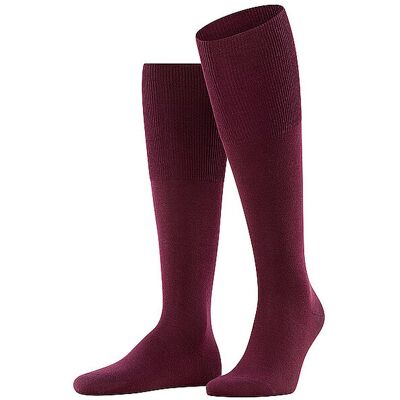 FALKE Stutzen AIRPORT barolo dunkelrot 45/46 M FALKE Stutzen AIRPORT barolo dunkelrot 45/46 M