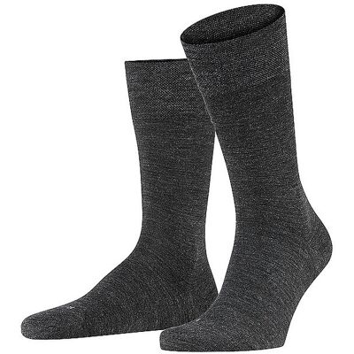 FALKE Socken SENSITIVE BERLIN anthracite melange grau 39-42 M FALKE Socken SENSITIVE BERLIN anthracite melange grau 39-42 M