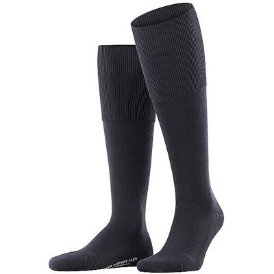 FALKE Stutzen AIRPORT PLUS dark navy dunkelblau 39/40 M FALKE Stutzen AIRPORT PLUS dark navy dunkelblau 39/40 M