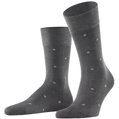 FALKE Socken DOT steel mel hellgrau 39-42 M FALKE Socken DOT steel mel hellgrau 39-42 M