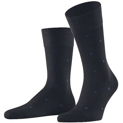 FALKE Socken DOT dark navy dunkelblau 43-46 M FALKE Socken DOT dark navy dunkelblau 43-46 M