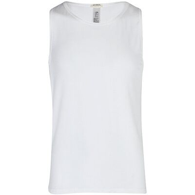 HUBER Tanktop weiss L M HUBER Tanktop weiss L M
