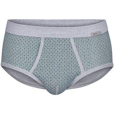 ISA Slip JACK grau gem. grau L M ISA Slip JACK grau gem. grau L M