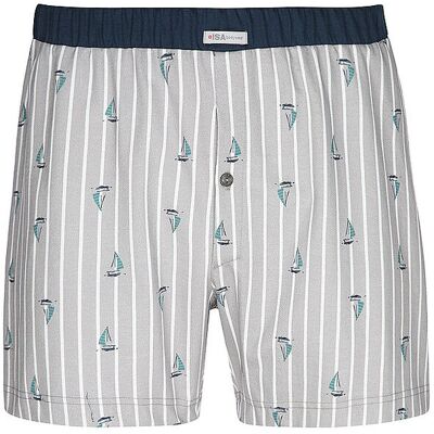 ISA Boxershorts grau M M ISA Boxershorts grau M M