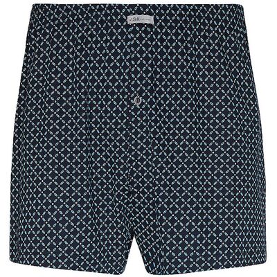 ISA Boxershorts blau bedr. blau XXL M ISA Boxershorts blau bedr. blau XXL M