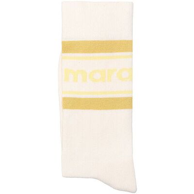 ISABEL MARANT Socken DONA ecru / yellow gelb M ISABEL MARANT Socken DONA ecru / yellow gelb M
