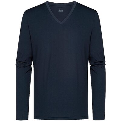 MEY Pyjamashirt yacht blue blau L M MEY Pyjamashirt yacht blue blau L M