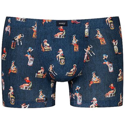 MEY Boxershorts galactic blue blau L M MEY Boxershorts galactic blue blau L M