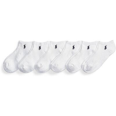 POLO RALPH LAUREN Socken 6er Pkg white weiss W POLO RALPH LAUREN Socken 6er Pkg white weiss W