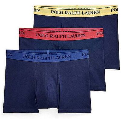 POLO RALPH LAUREN Pants 3er Pkg. navy / chili / black dunkelblau S M POLO RALPH LAUREN Pants 3er Pkg. navy / chili / black dunkelblau S M
