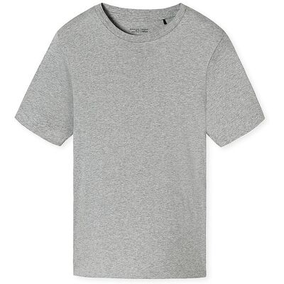 SCHIESSER Pyjama Shirt grau-mel. grau 58 M SCHIESSER Pyjama Shirt grau-mel. grau 58 M