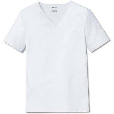 SCHIESSER Shirt weiss weiss S M SCHIESSER Shirt weiss weiss S M