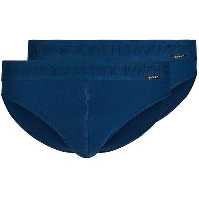 SKINY Slip 2er Pkg. COTTON RETRO navy blau M M SKINY Slip 2er Pkg. COTTON RETRO navy blau M M
