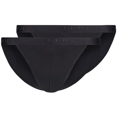 SKINY Slip 2er Pkg. COTTON RIB black schwarz XL M SKINY Slip 2er Pkg. COTTON RIB black schwarz XL M