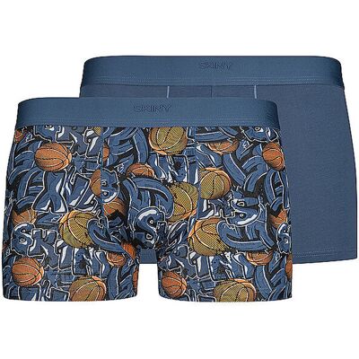 SKINY Pants 2er Pkg. COTTON MULTIPACK basketballgraffiti selection grau M M SKINY Pants 2er Pkg. COTTON MULTIPACK basketballgraffiti selection grau M M