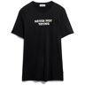 Armedangels T-Shirt Eneaas Quote Schwarz Xl