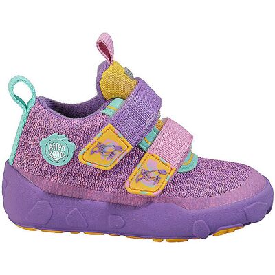 AFFENZAHN Kinder Barfußschuhe - Sneaker KNIT HAPPY Tukan lila 22 B AFFENZAHN Kinder Barfußschuhe - Sneaker KNIT HAPPY Tukan lila 22 B