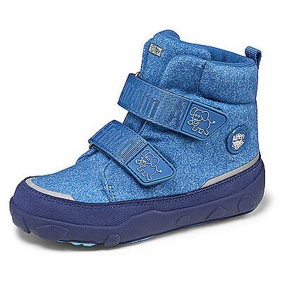 AFFENZAHN Kinder Winterstiefel WOLLE COMFY Elefant blau 23 B AFFENZAHN Kinder Winterstiefel WOLLE COMFY Elefant blau 23 B