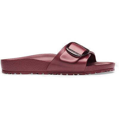 BIRKENSTOCK Pantoletten MADRID BIG BUCKLE dunkelrot 36 W BIRKENSTOCK Pantoletten MADRID BIG BUCKLE dunkelrot 36 W