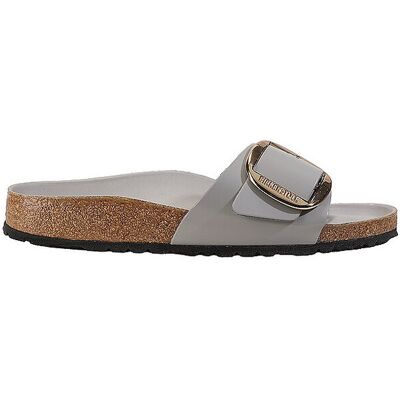 BIRKENSTOCK Pantoletten MADRID BIG BUCKLE hellgrau 41 W BIRKENSTOCK Pantoletten MADRID BIG BUCKLE hellgrau 41 W