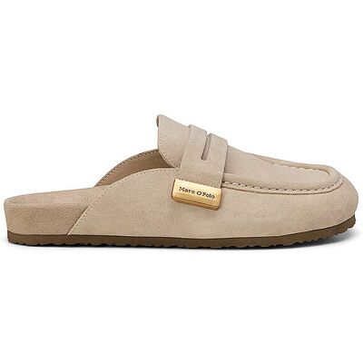 Marc O' Polo Pantoletten beige 36 W Marc O' Polo Pantoletten beige 36 W