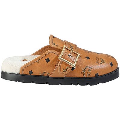 MCM Lederschuh - Mules braun 36 W MCM Lederschuh - Mules braun 36 W
