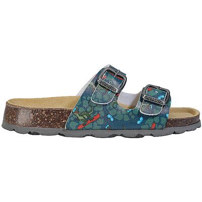 SUPERFIT Kinder Hausschuhe - Pantoffel petrol 34 B SUPERFIT Kinder Hausschuhe - Pantoffel petrol 34 B